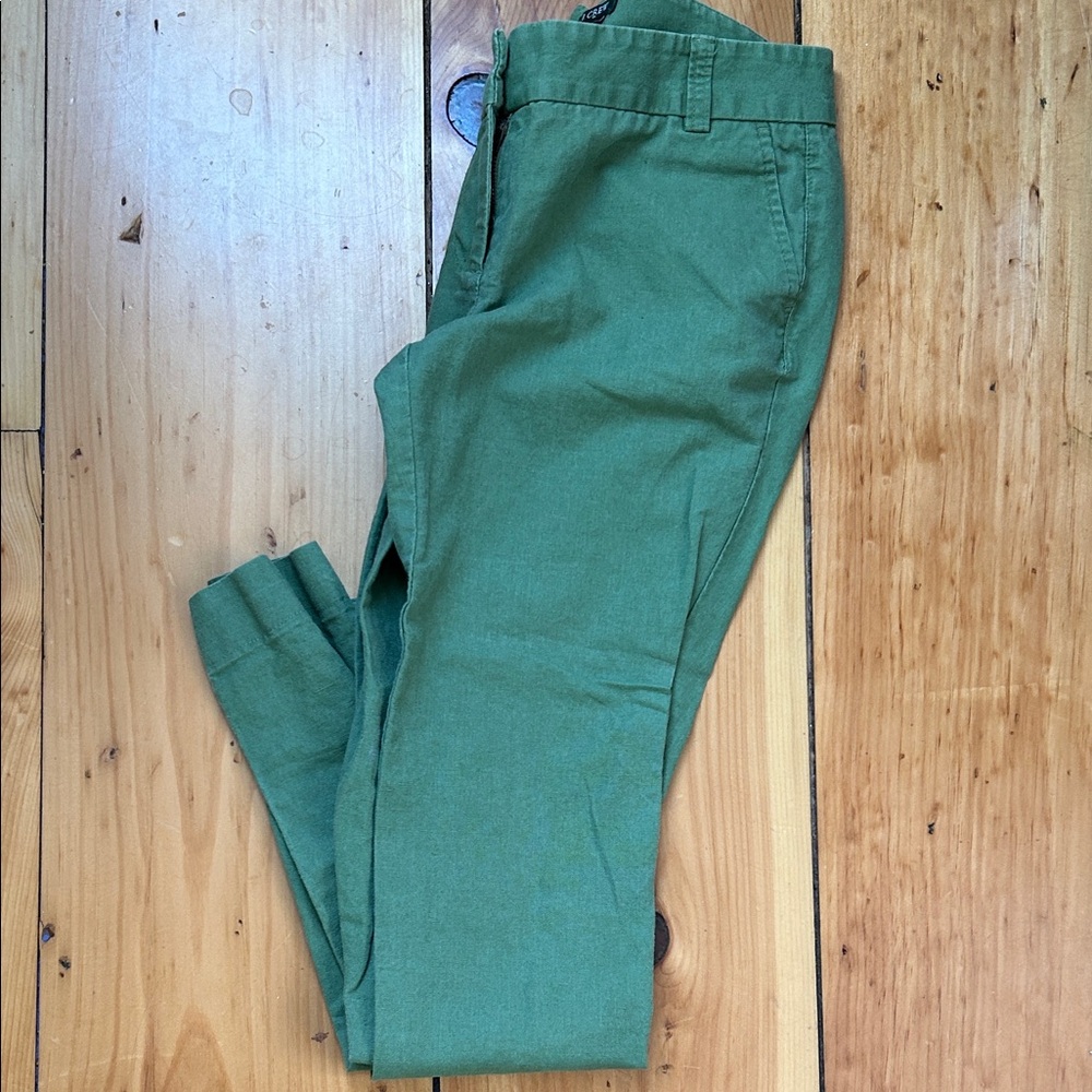 J. Crew womens Olive Chinos